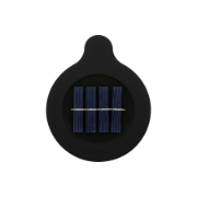 Imagine Lampa solara, plastic negru