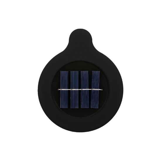 Imagine Lampa solara, plastic negru