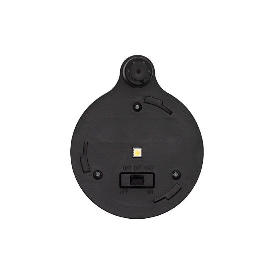 Imagine Lampa solara, plastic negru