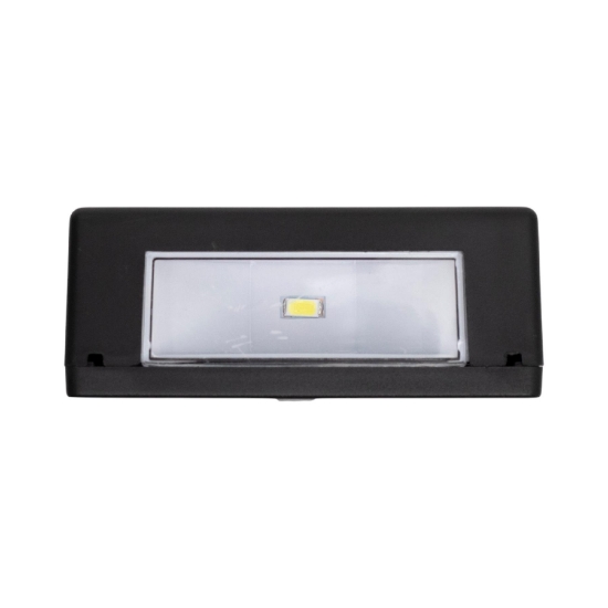 Imagine Set de lămpi solare de perete, 2 bucăți/cutie, 2 LED-uri alb cald, negru