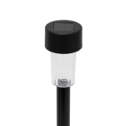 Imagine Lumină solară de grădină, plastic negru, set 24 buc