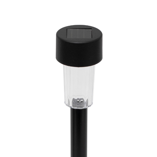 Imagine Lumină solară de grădină, plastic negru, set 24 buc