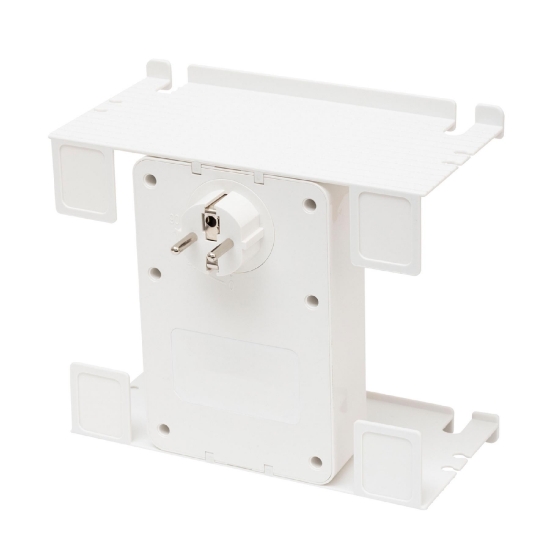 Imagine Distribuitor 4 socluri, 4 dist USB, pt priza de perete