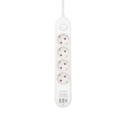 Imagine Distribuitor USB C cu 4 porturi și comutator, 1,5 m, PD 65 W