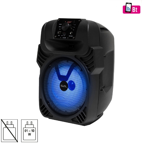 Imagine Boxa Party, 20 cm, acumulator, BT, LED