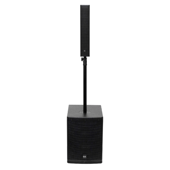Imagine Sistem audio profesional, woofer de 25 cm.