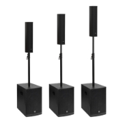 Imagine Sistem audio profesional, woofer de 25 cm.