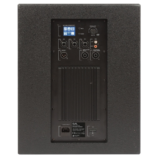 Imagine Sistem audio profesional, woofer de 30 cm.