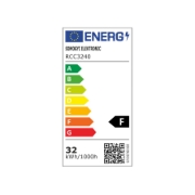 Imagine Aplica/plafoniera LED, rotunda 32W, 3 trepte, alb