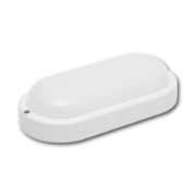 Imagine Lampă LED de perete/tavan, ovală, albă, 18 W, 4000K