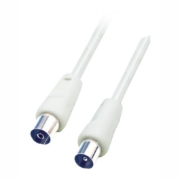 Imagine Cablu coax m-t,2,5m,alb