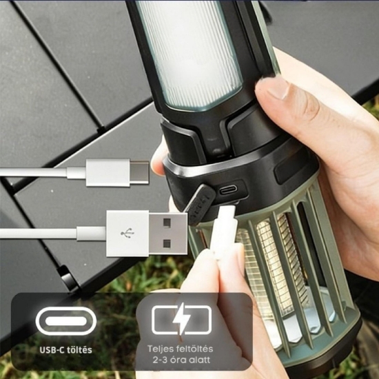 Imagine RoosCamp RoosZapper – aparat de distrugere a tantarilor cu raze UV   lampă de camping