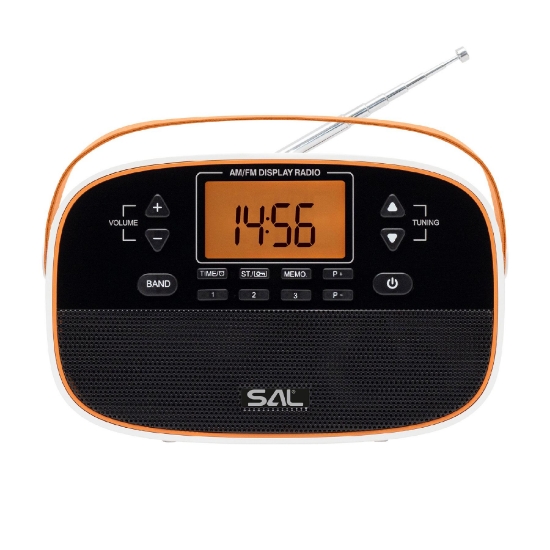 Imagine Radio portabil, LCD, desteptator