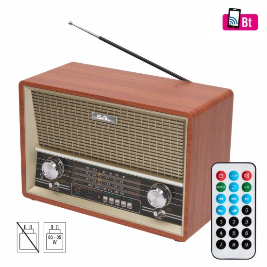 Imagine Radio de masa retro si player multimedia