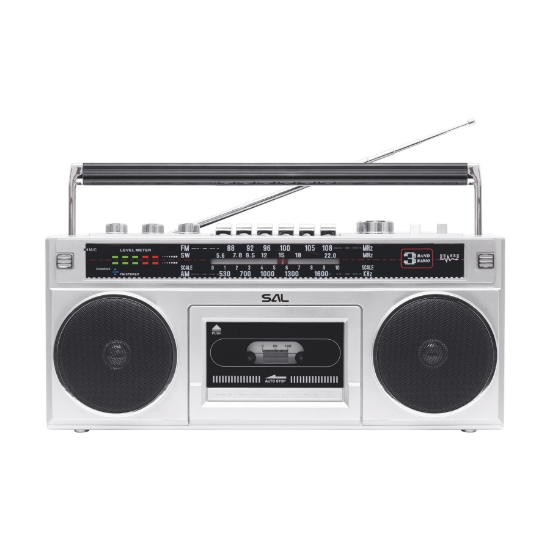 Imagine Casetofon retro, stereo, BT, MP3