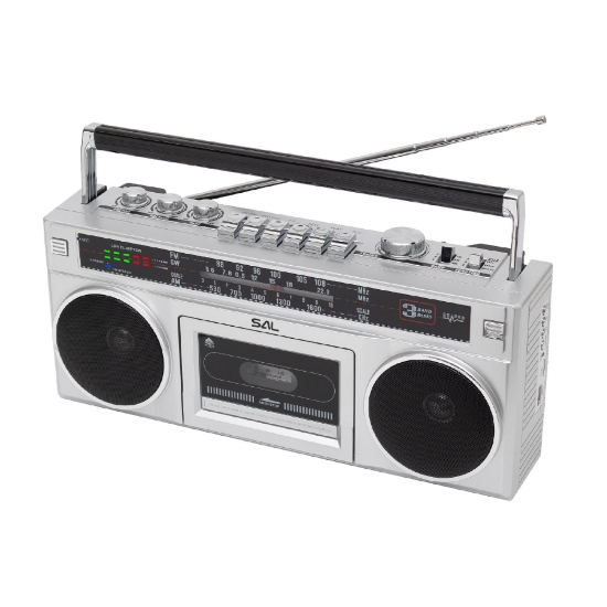 Imagine Casetofon retro, stereo, BT, MP3