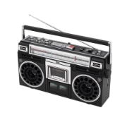 Imagine Casetofon retro, stereo, BT, MP3