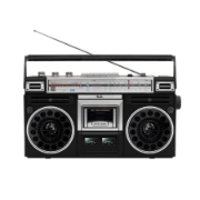 Imagine Casetofon retro, stereo, BT, MP3