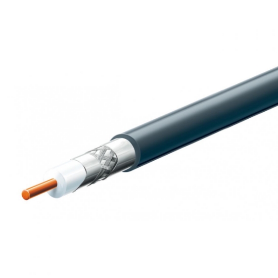 Imagine Cablu coaxial 75 Ohmi, trishield, 305 m/rola