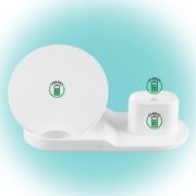 Imagine Incarcator wireless, standard Qi, 3in1