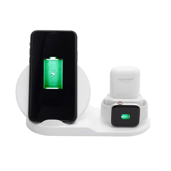 Imagine Incarcator wireless, standard Qi, 3in1
