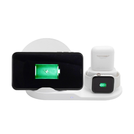 Imagine Incarcator wireless, standard Qi, 3in1