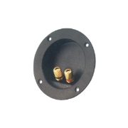 Imagine Conector boxă, 2 poli, aurit