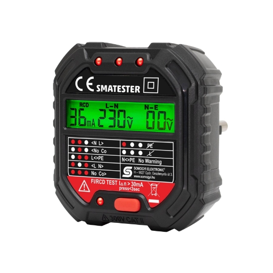 Imagine Tester conector si releu Fi cu voltmetru