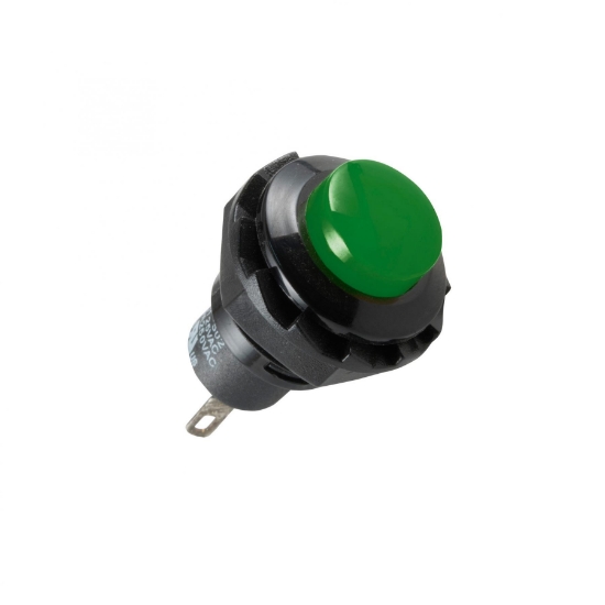 Imagine Întrerupător, 250V, 1 circuit, verde, de închidere
