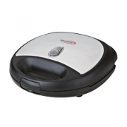 Imagine Aparat de sandviș HAUSER ST-629, max. 800 W, pentru 2 felii, strat antiaderent, culoare negru/inox