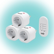Imagine Set prize telecomandabile 3000 W, 3 prize   telecomanda