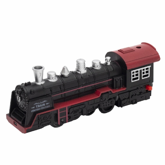 Imagine Trenulet cu baterii, 1 locomotiva, 1 vagon cu carbune, 1 vagon