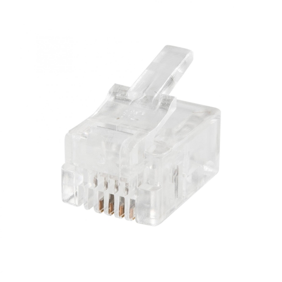 Imagine Mufă telefon, 6P4C, RJ11