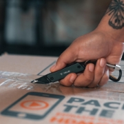 Imagine TRUE UTILITY MODERN KEY CHAIN KNIFE - Grey (Hang Pack)