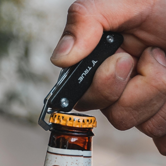 Imagine TRUE UTILITY MODERN KEY CHAIN KNIFE - Grey (Hang Pack)