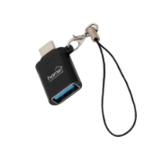 Imagine Convertor mufă USB-C - mufă USB-A, metal