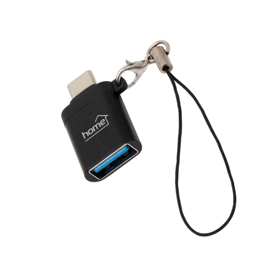 Imagine Convertor mufă USB-C - mufă USB-A, metal