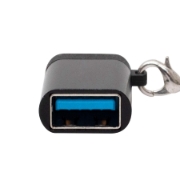 Imagine Convertor mufă USB-C - mufă USB-A, metal