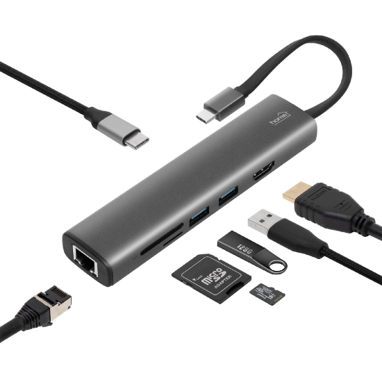 Imagine Statie andocare USB-C HUB, 7in1