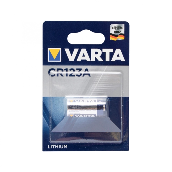 Imagine Baterie Varta CR123, litiu, 3V