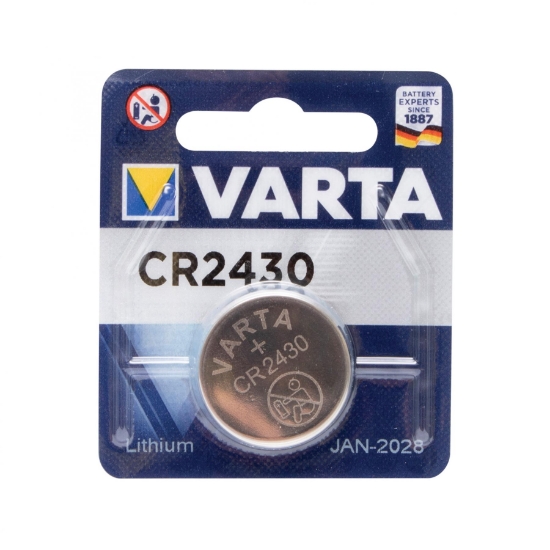 Imagine Baterie tip buton Varta CR2430, litiu