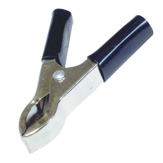 Imagine Cleşte cabluri pentru acumulator, 30A, 75 mm, negru