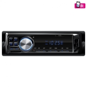 Imagine Radio auto BT-FM-USB-SD-AUX, ecran LED albastru