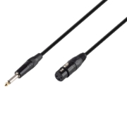 Imagine Cablu XLR/JACK, 5 m, mufă XLR – conector JACK de 6,3 mm, mono