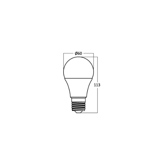 Imagine BEC LED 9W SMART WIFI A60 806LM E27  HOME