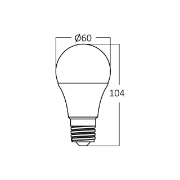 Imagine BEC LED 9W A60 806LM 4000K E27 DIMABIL