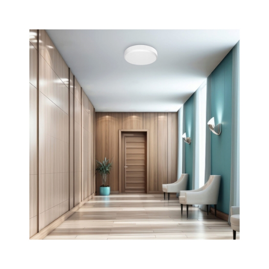 Imagine APLICA LED CU SENZOR SI KIT EMERGENTA 20W 4in1 GRANDE IP54