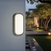 Imagine PLAFONIERA LED 12W 3in1 D:206MM IP65 NEGRU BULKHEAD ELP