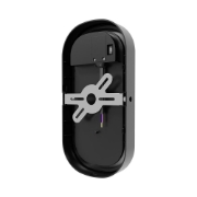 Imagine PLAFONIERA LED 12W 3in1 D:206MM IP65 NEGRU BULKHEAD ELP