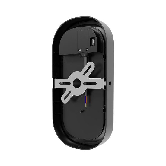 Imagine PLAFONIERA LED 12W 3in1 D:206MM IP65 NEGRU BULKHEAD ELP